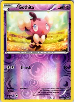 Gothita (44) 44/98 Emerging Powers Pokemon TCG LP - Image 1