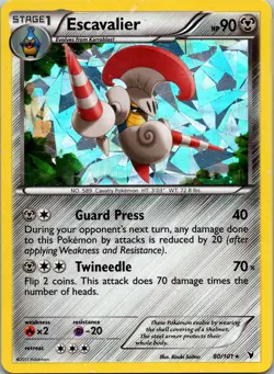 Escavalier 80/101 Noble Victories Reverse Holo Pokemon TCG NM / LP - Image 1