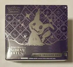 Pokemon Scarlet & Violet Paldean Fates ETB Factory Sealed NM 🔥🔥 - Image 1