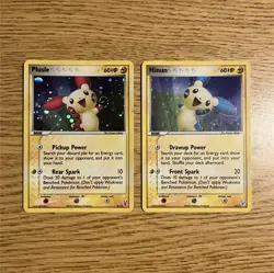 Plusle 6/1 2 & Minun 6/12, 2006 Pokemon Plusle & Minun Set, Duo Holo - Image 1