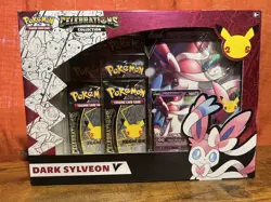 Pokemon TCG: Celebrations Collection Box | Dark Sylveon V | NIB 820650809392 - Image 1