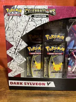 Pokemon TCG: Celebrations Collection Box | Dark Sylveon V | NIB 820650809392 - Image 2