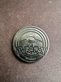 Lunala Purple Coin Holographic Pokemon TCG Exclusive Rare Exclusive Flip Coin - Image 2