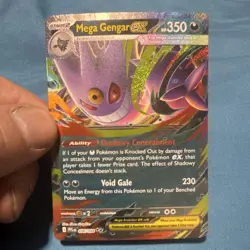 Pokemon TCG Mega Gengar EX Phantom Forces 056/094 Ultra Rare 350 HP Holo English - Image 1