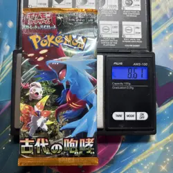 Heavy 8.61g Pokemon Sealed Ancient Roar Japanese Booster Pack SV4K US Seller New - Image 1