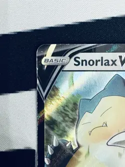 Pokemon Snorlax V 141/202 Swsh01: Sword & Shield Full Art Holo Ultra Rare - Image 2