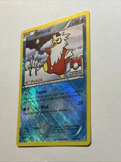 1x Delibird - 38/149 - 4th Place Crosshatch Holo Pokemon League Froakie / Xernea - Image 3