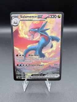 Pokemon Salamence EX 187/159 Journey Together Special Illustration Rare Holo - Image 2