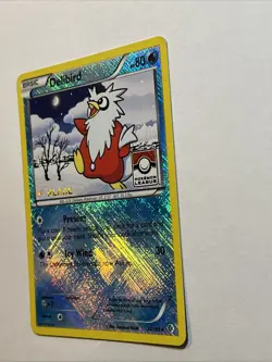Delibird 1st Place 38/149 | Pokemon League 2012 Promo | Reverse Holo | LP - Image 3