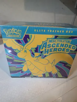 Pokemon TCG Ascended Heroes Elite Trainer Box ETB Brand New Sealed - Image 1