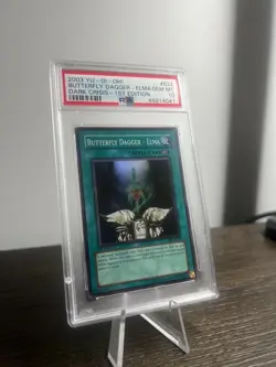 PSA 10 Butterfly Dagger Elma DCR-032 Super Rare 1st Edition Yugioh - Image 1