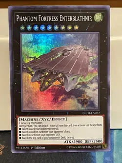 Phantom Fortress Enterblathnir - INCH-EN052 - Super Rare - 1st Edition - VLP - Image 1