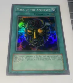 Yu-Gi-Oh! Mask Of The Accused LON-019 Unlimited NM Super Rare Holo - Image 1
