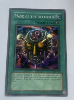Yu-Gi-Oh! Mask Of The Accused LON-019 Unlimited NM Super Rare Holo - Image 2