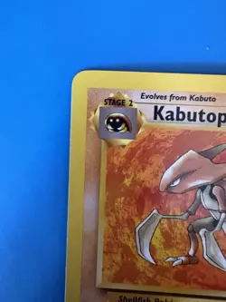 Kabutops 24/62 Fossil Rare Pokemon Card WOTC 1999 LP - Image 2