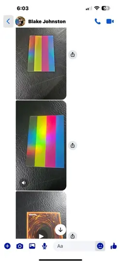 Yugioh Test Print Card Rare Holo Vintage - Image 1