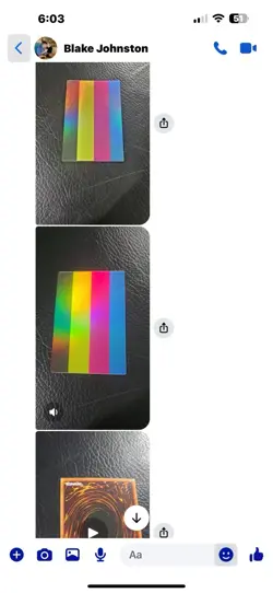 Yugioh Test Print Card Rare Holo Vintage - Image 2