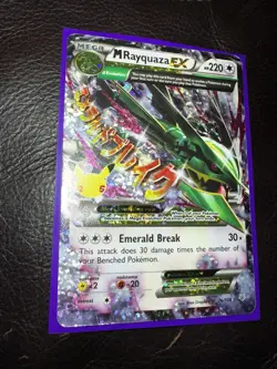 Pokemon M Rayquaza EX Celebrations Classic Collection Holo Ultra Card 76/108 NM - Image 2