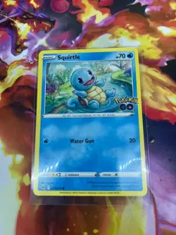 Squirtle 015/078 Pokemon GO Regular NM-Mint Pokemon Card TCG - Image 3