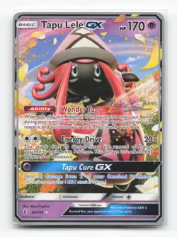 Pokemon TCG - Tapu Lele GX 60/145 NM Celebrations: Classic Collection - Image 1
