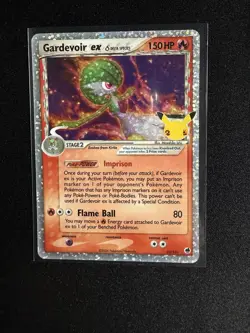 Pokemon TCG Gardevoir ex Delta Species 93/101 Celebrations Classic Collection NM - Image 1