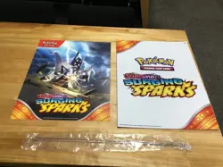 POKEMON SURGING SPARKS PIKACHU EX LENTICULAR 3D 17X24 JUMBO AD POSTER - Image 3