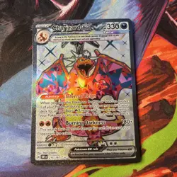 Pokemon Card Charizard EX 215/197 Obsidian Flames - Near Mint - Image 1