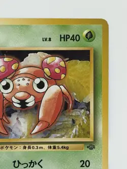 Paras No.046 Jungle Old Back vintage Japanese Pokemon Card From Japan - Image 3