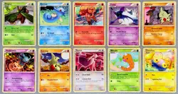 Pokemon HGSS Unleashed Regular Vintage Card Lot x10 NM 💎 - Image 1