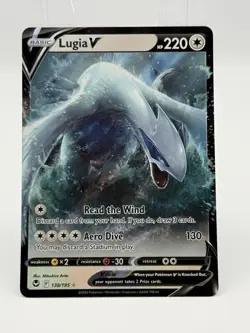 Pokemon TCG Lugia V 138/195 Silver Tempest Ultra Rare Holo Basic 220HP - Image 1