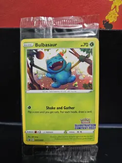 2022 Pokemon Illustration Contest Bulbasaur Arcanine Greninja Promos SEALED SET - Image 1