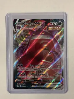 Gengar Vmax - 157/264 Fusion Strike Ultra Rare Pokemon - NM/MINT PSA CONTENDERU - Image 1