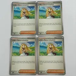 Lillie’s Determination x4 - 119/132 - Mega Evolution - Playset - Image 1