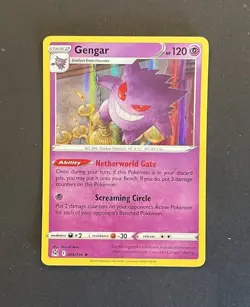 Gengar Holo Rare 066/196 Lost Origin Pokemon TCG Near Mint - Image 1