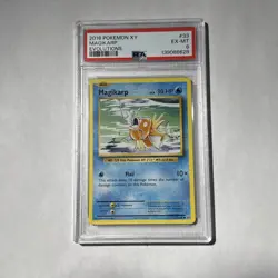 2016 POKEMON XY EVOLUTIONS #33 MAGIKARP PSA 6 POP 11 - Image 1