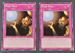 Yugioh TCG - 2x Trap Hole - YS15-ENL24 - 1st Edition - LP/NM - Trap Card - 2015 - Image 1