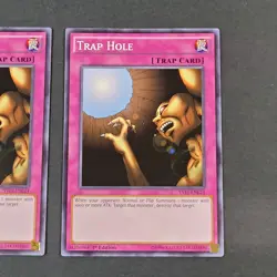 Yugioh TCG - 2x Trap Hole - YS15-ENL24 - 1st Edition - LP/NM - Trap Card - 2015 - Image 4