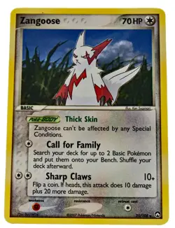 Zangoose 25/108 Rare Non Holo EX Power Keepers NM+ with eBay Shipping - Image 1