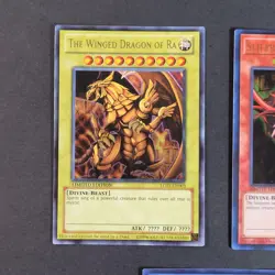 Yugioh TCG - LC01 Card Lot - EN001, EN002, EN003 - NM - Slifer Obelisk & Ra 2010 - Image 3