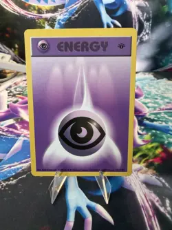 Pokemon TCG Psychic Energy Base Set 101/102 1st Edition (Shadowless) - Image 1