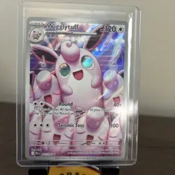 Pokemon Wigglytuff Me02: Phantasmal Flames 105/094 Full Illustration Rare Holo - Image 3