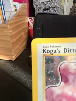 Pokemon Koga's Ditto Gym Challenge Holo Rare 10/132 2000 40 HP English - Image 2