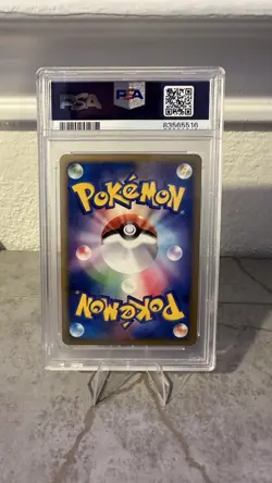 2009 Pokemon Japanese Rayquaza C LV X Beat of the Frontier 1st Ed Holo PSA 9 - Image 2