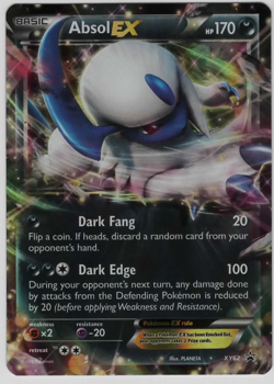 Pokemon TCG - Absol EX - XY62 - XY Black Star Promos - LP - Image 1