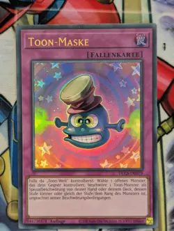 Toon-Maske DLCS-DE079 Gelb Ultra Rare Deutsch NM YUGIOH - Image 1