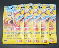 One Piece OP-15 Booster Pack Bundle x5 SEALED Adventure On Kami's Island 🔥 TCG - Image 1