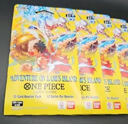 One Piece OP-15 Booster Pack Bundle x5 SEALED Adventure On Kami's Island 🔥 TCG - Image 3