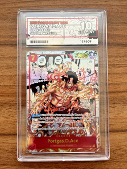 OP02-013 Portgas.D.Ace Manga Paramount War ACE 10 One Piece Card Game (NOT PRB) - Image 1