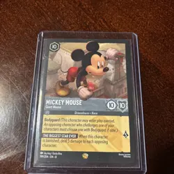 Disney Lorcana TCG Reign of Jafar Mickey Mouse Giant Mouse 199/204 Legendary - Image 1