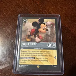 Disney Lorcana TCG Reign of Jafar Mickey Mouse Giant Mouse 199/204 Legendary - Image 3